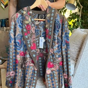 Johnny Was Honig Metallic Hoodie